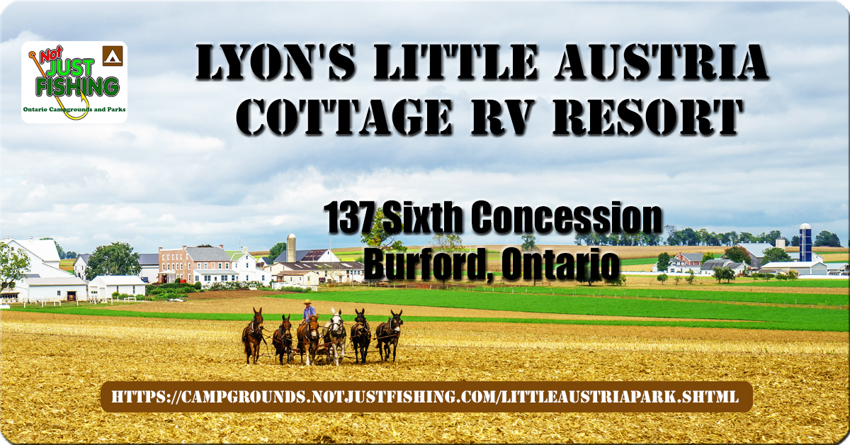Lyon's Little Austria Cottage RV Resort, Burford, Ontario (Brant County)