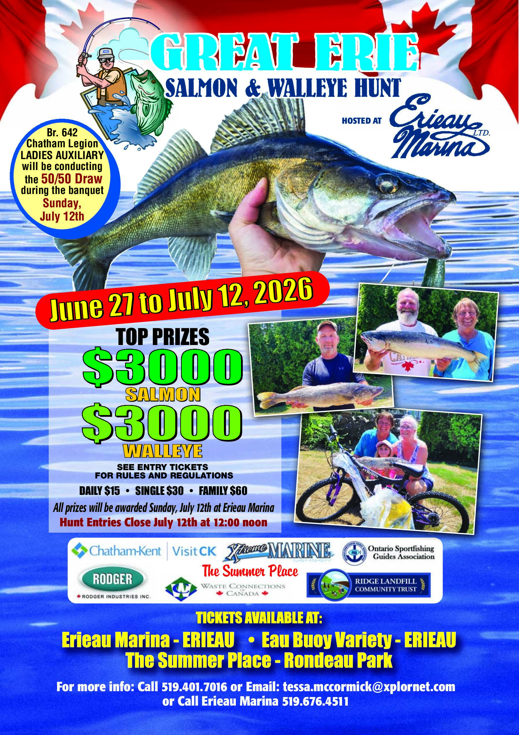 Great Erie Salmon And Walleye Hunt 2027