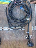 Lowrance 332c Transducer Mounted On A Board